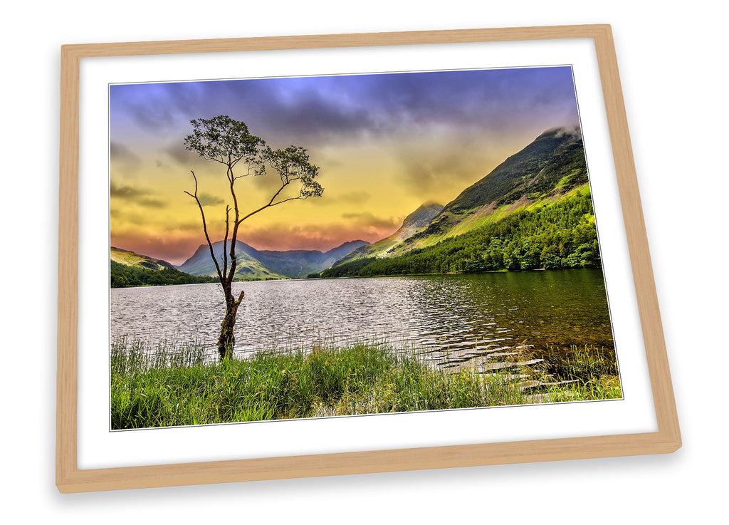 Buttermere Lake District Framed