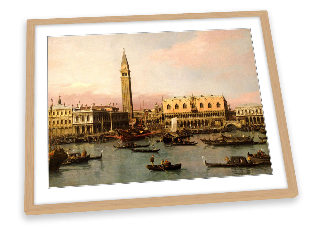 Canaletto Alte Pinakothek Venedig Framed