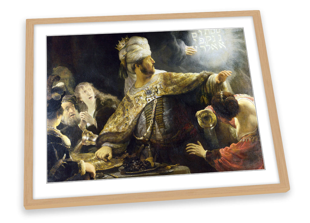 Rembrandt Belshazzar’s Feast Framed
