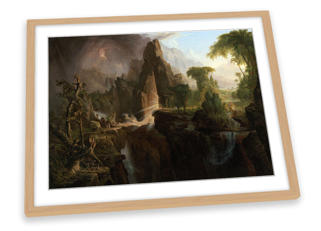 Thomas Cole Expulsion from the Garden of Eden Framed