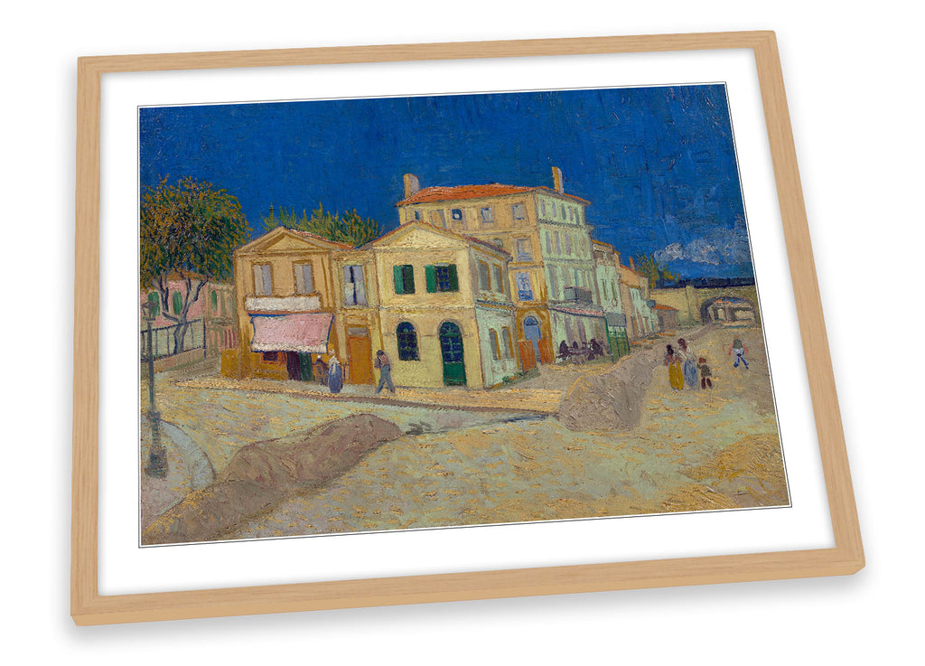 Vincent van Gogh The Yellow House Framed