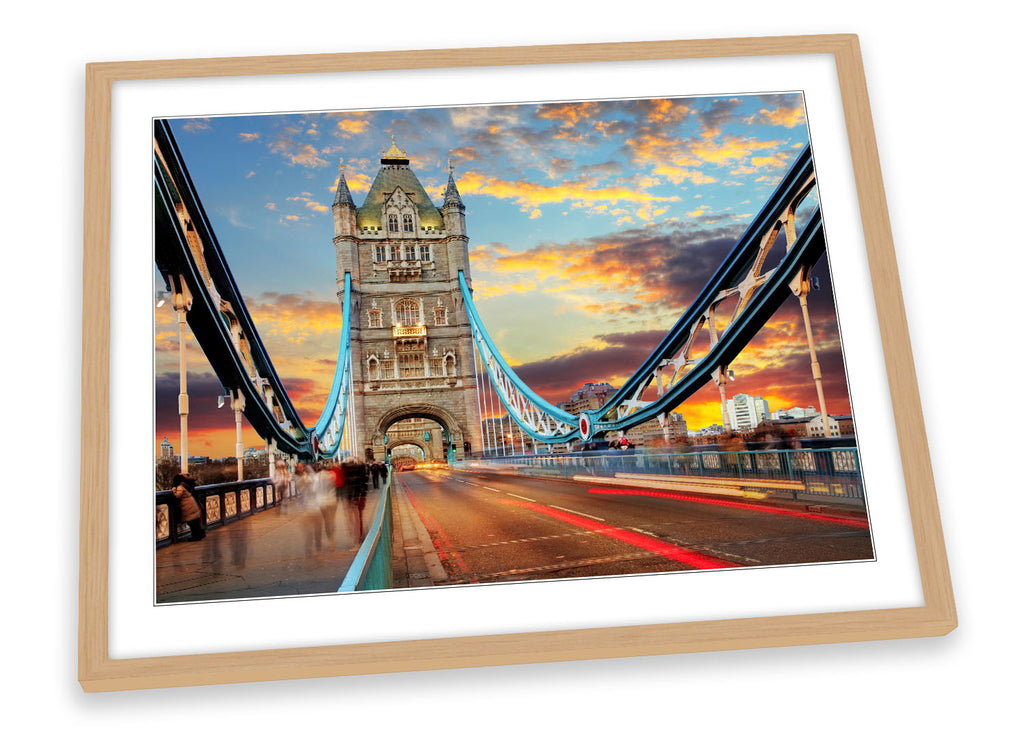 Tower Bridge London Landmark Framed