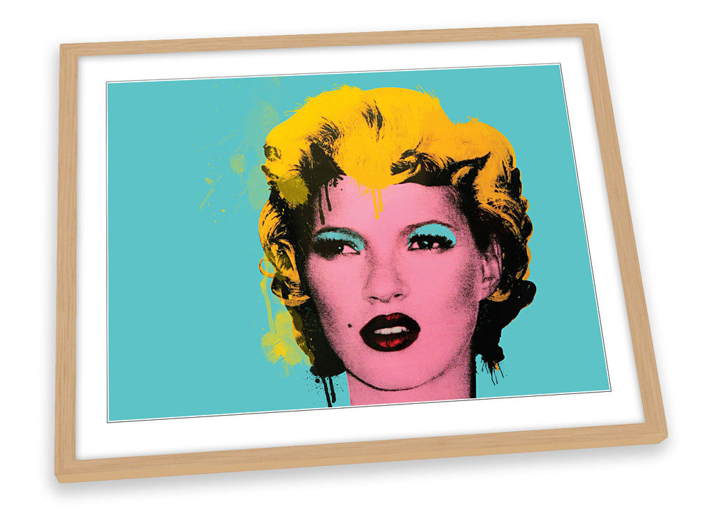 Banksy Kate Moss Marilyn Monroe Framed