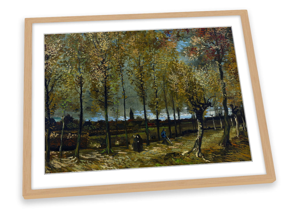 Vincent van Gogh Poplars near Nuenen Framed