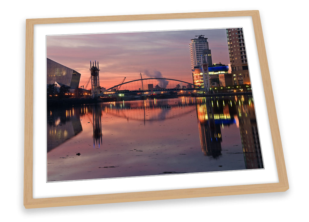 Salford Quays Manchester Framed