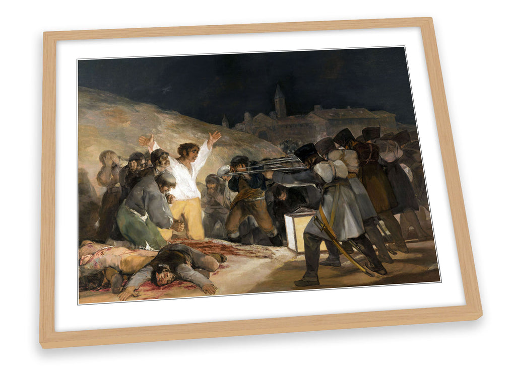 Francisco De Goya The Third of May Framed