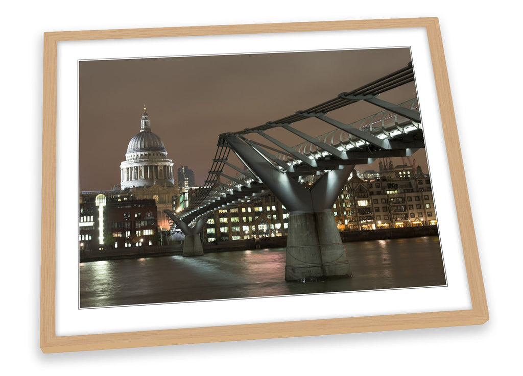 London St Pauls Cathedral City Framed