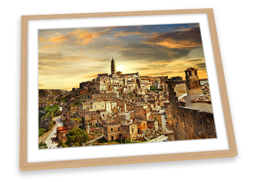Matera Southern Italy Framed