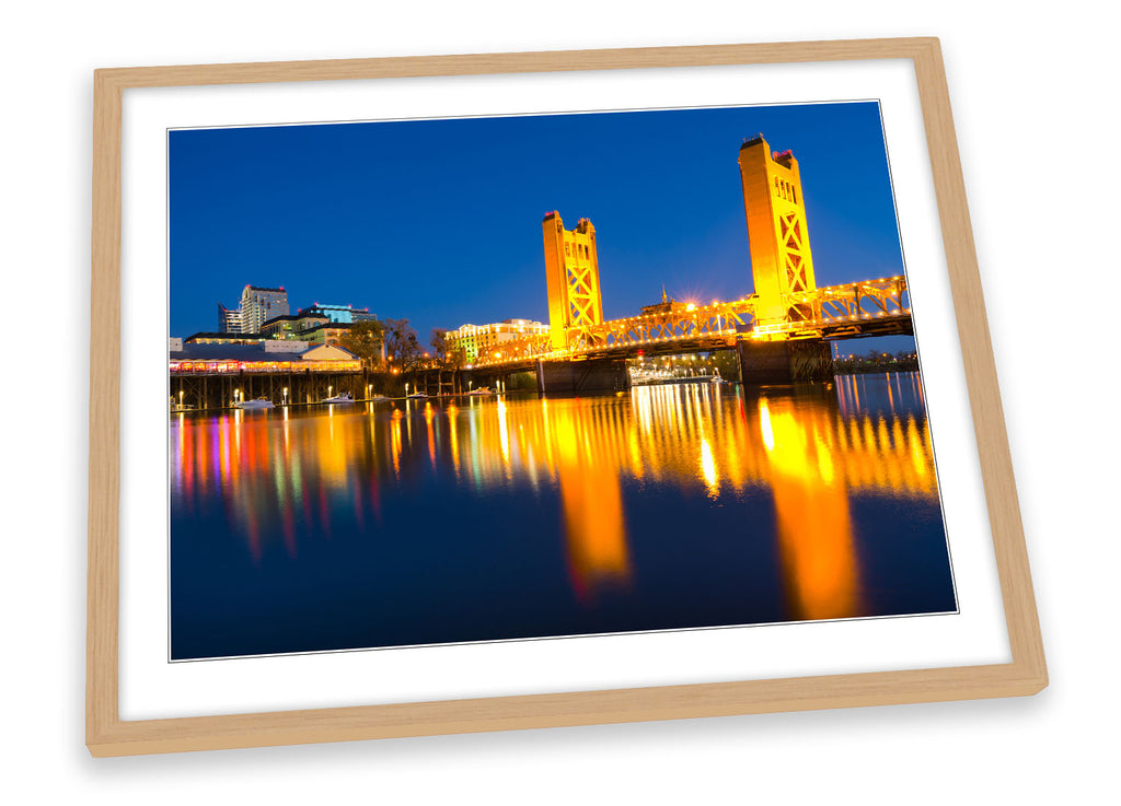 Tower Bridge California Framed