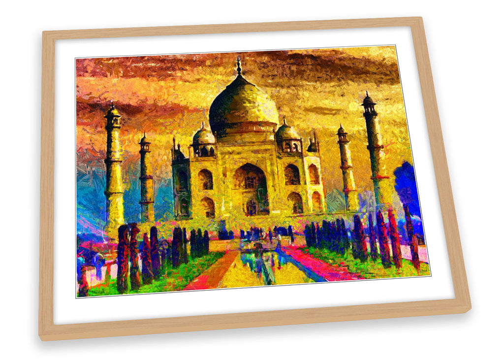 Taj Mahal Paint Repro Framed