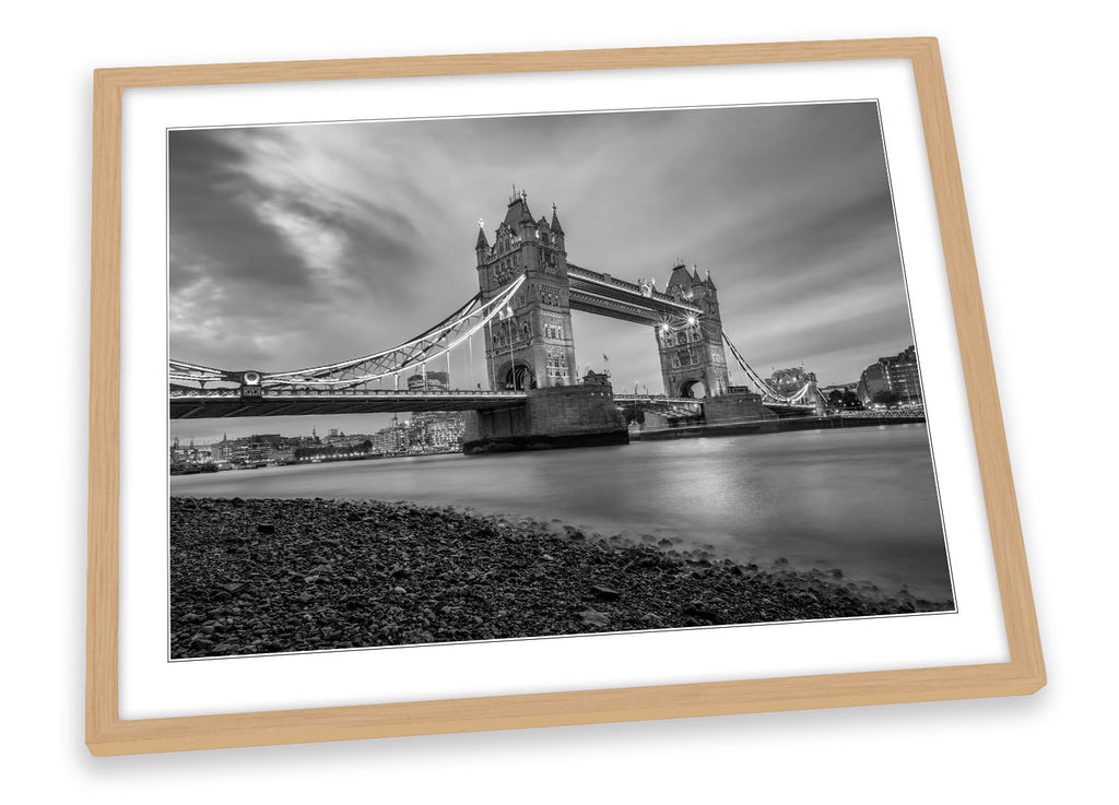 Tower Bridge London B&W Framed
