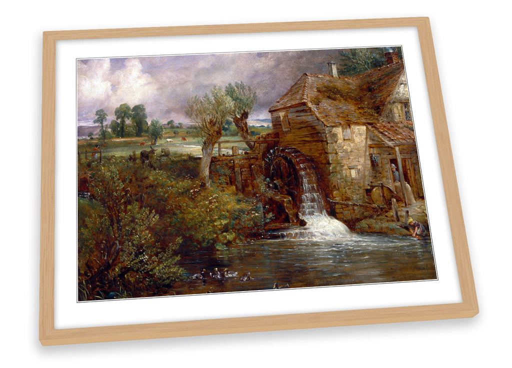 John Constable Parham Mill Gillingham Framed