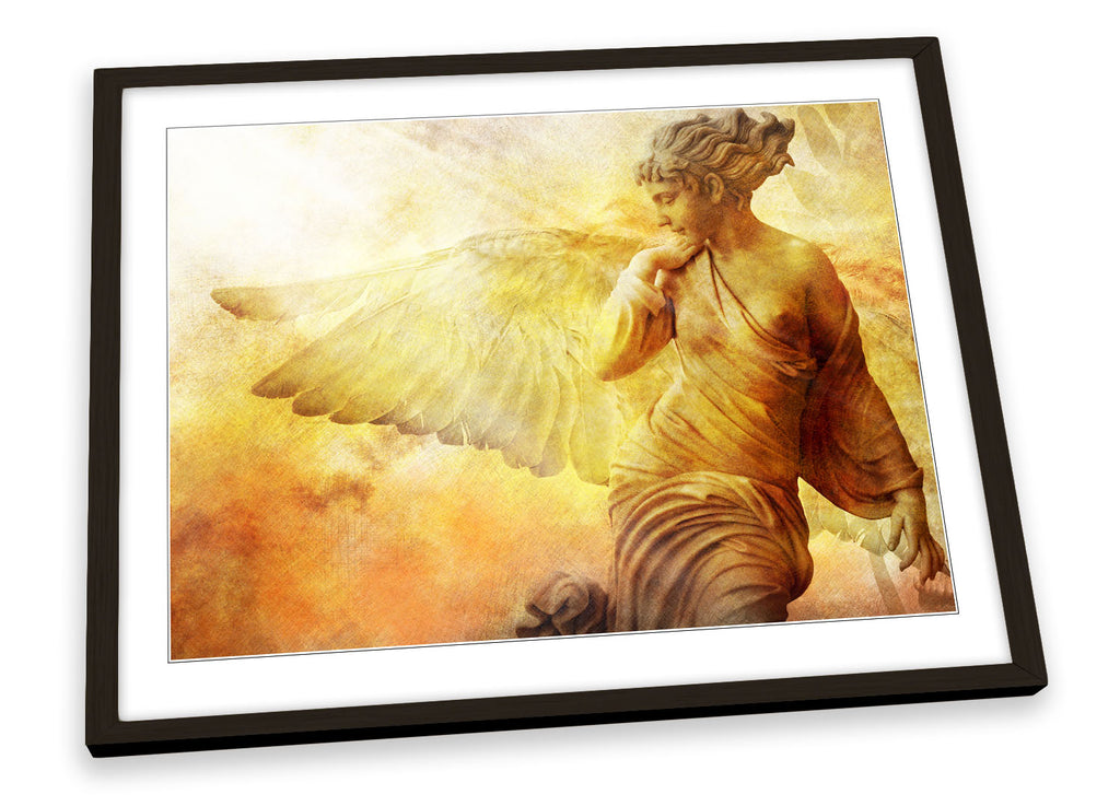 Angel Fantasy Fairy Wings Framed