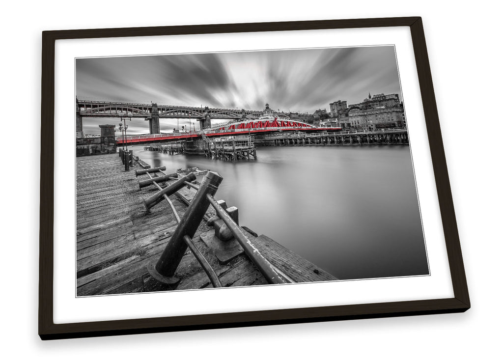 Newcastle Swing Bridge Framed