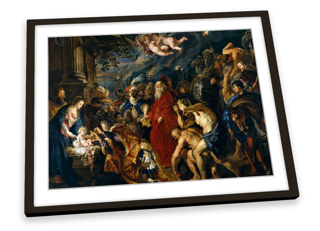 Peter Paul Rubens Adoration of the Magi Framed