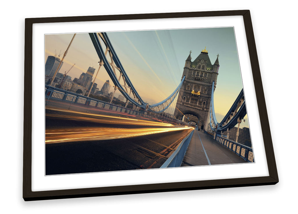 Tower Bridge City London Framed