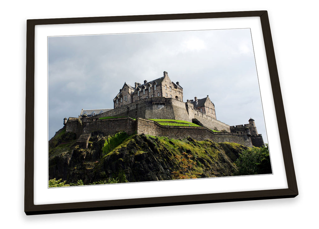 Edinburgh Castle Scotland Landmark Framed