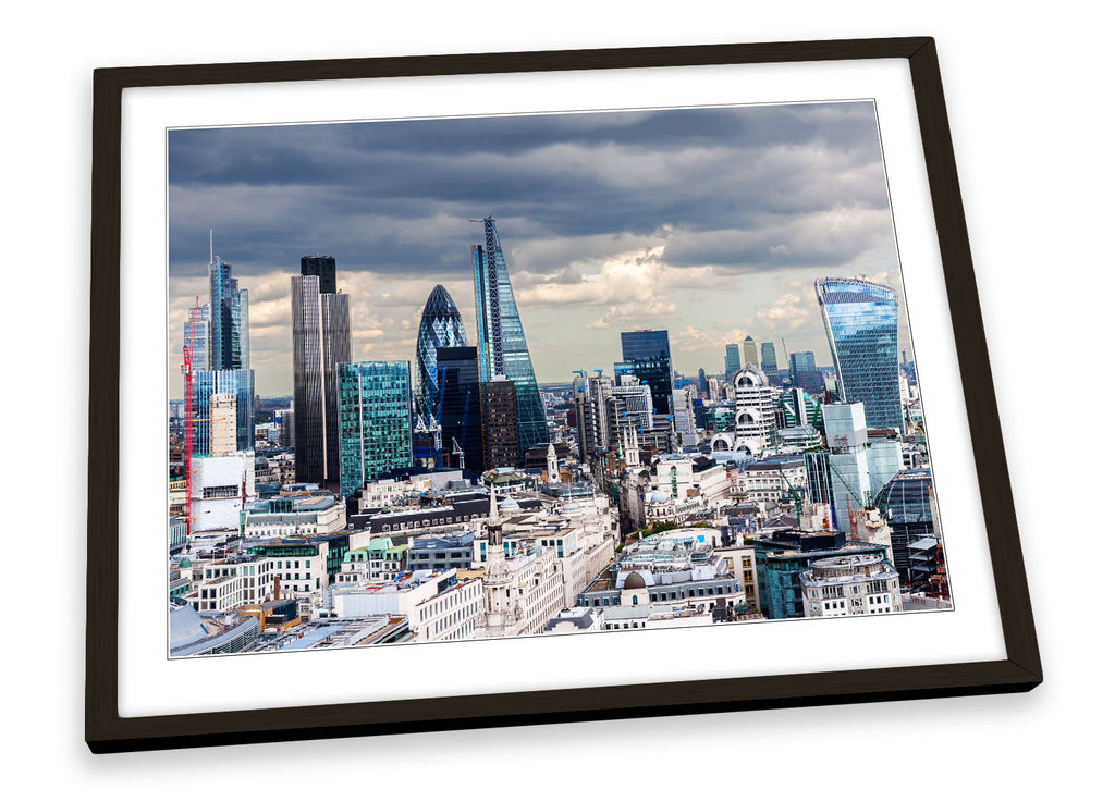 London Skyline Landmarks City Framed