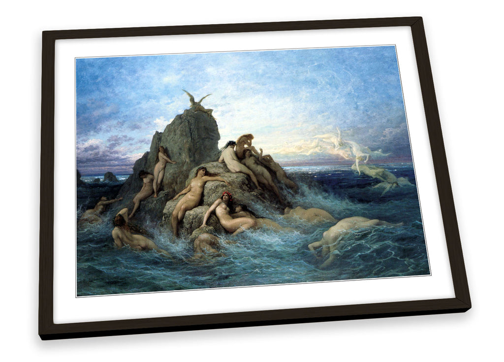Gustave Dore Oceanides Framed