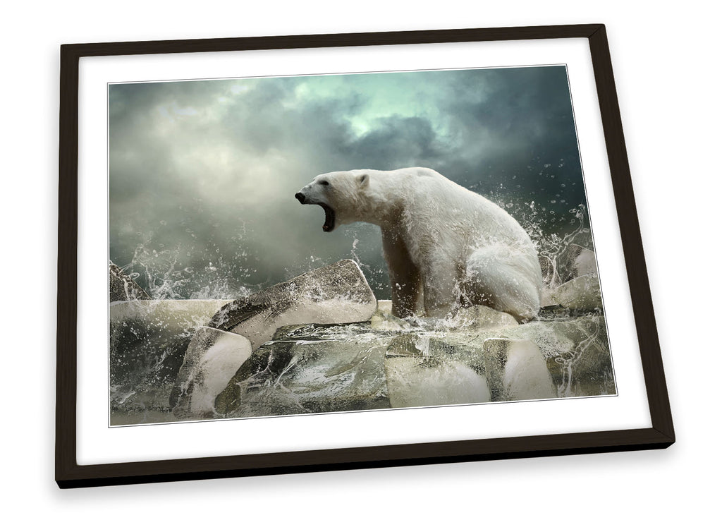 Polar Bear Arctic Framed