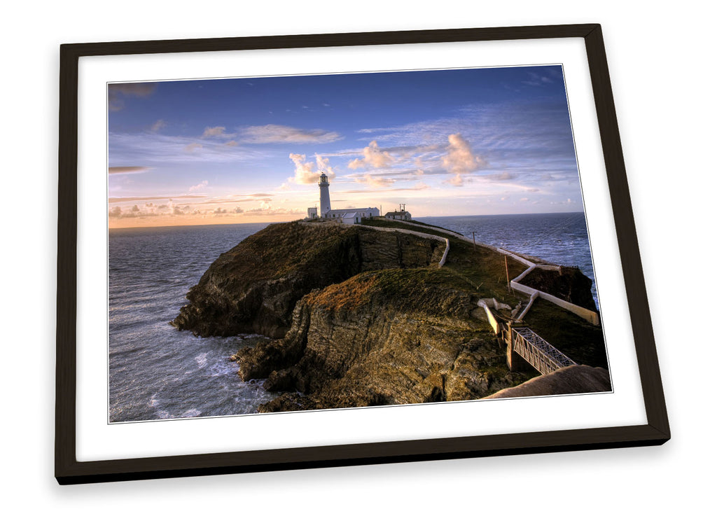 South Stack Lighthouse Wales Framed