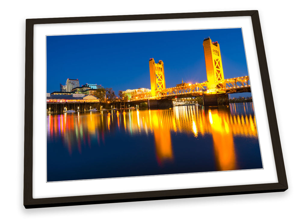 Tower Bridge California Framed