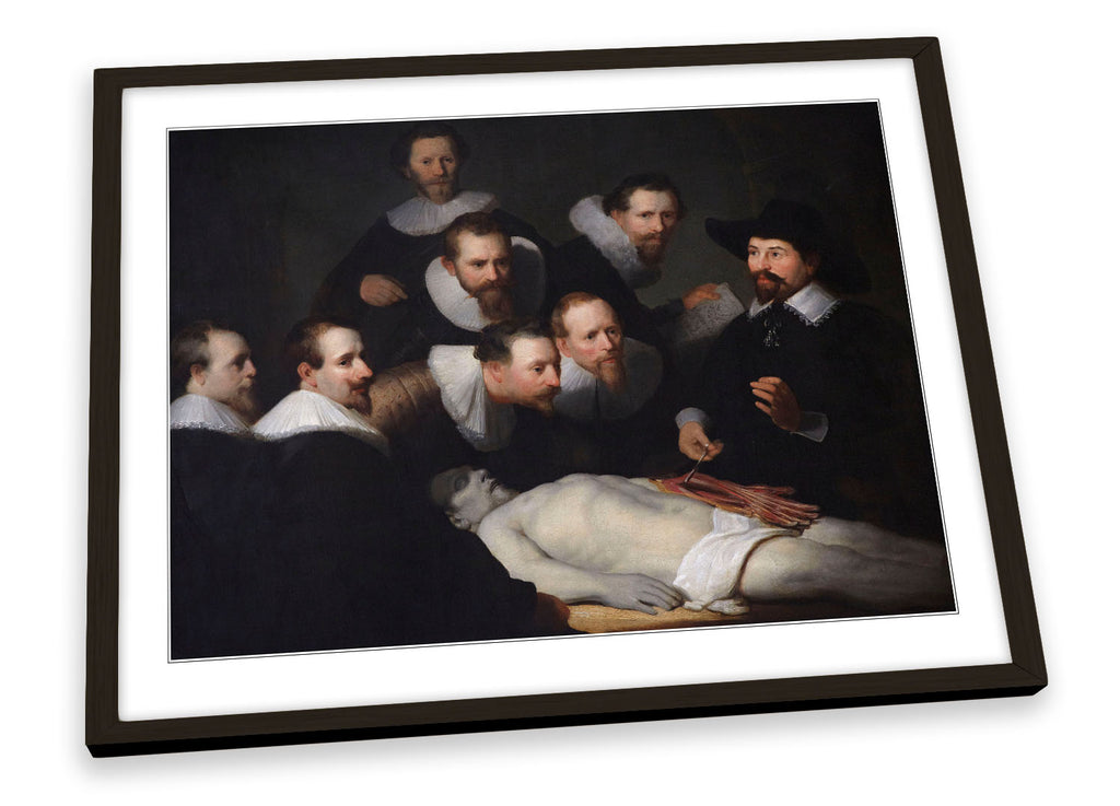 Rembrandt Anatomy Lesson Framed