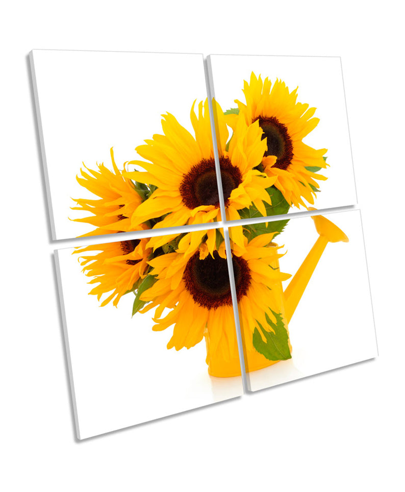 Sunflower Watering Can Floral