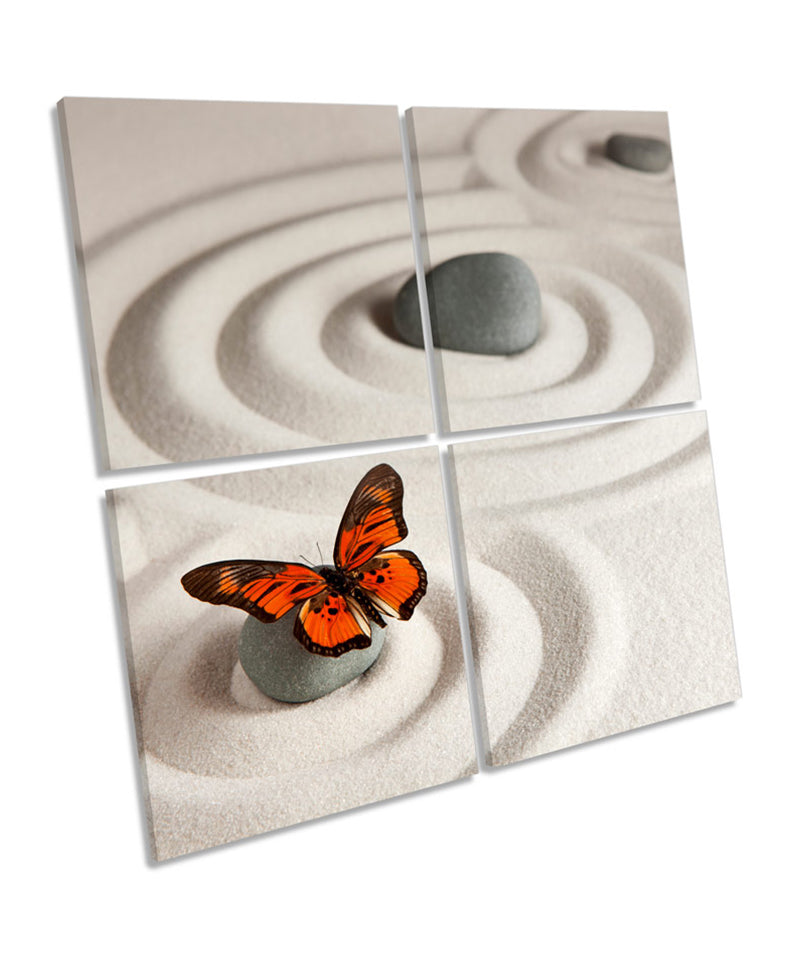 Zen Rocks Butterfly