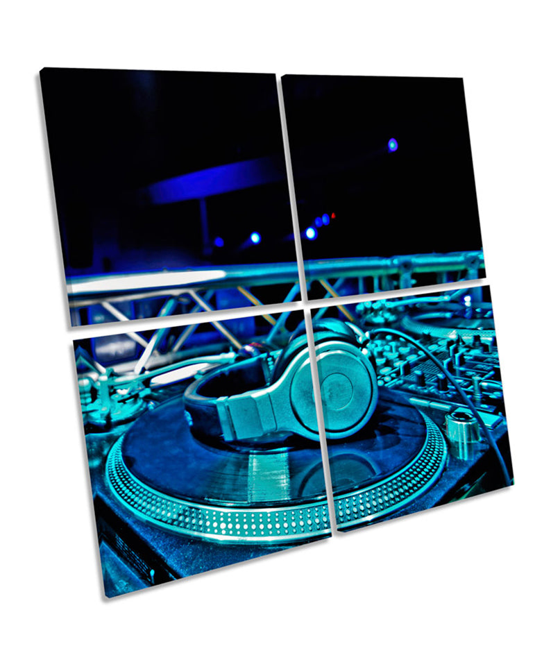 DJ Decks Music Headphones