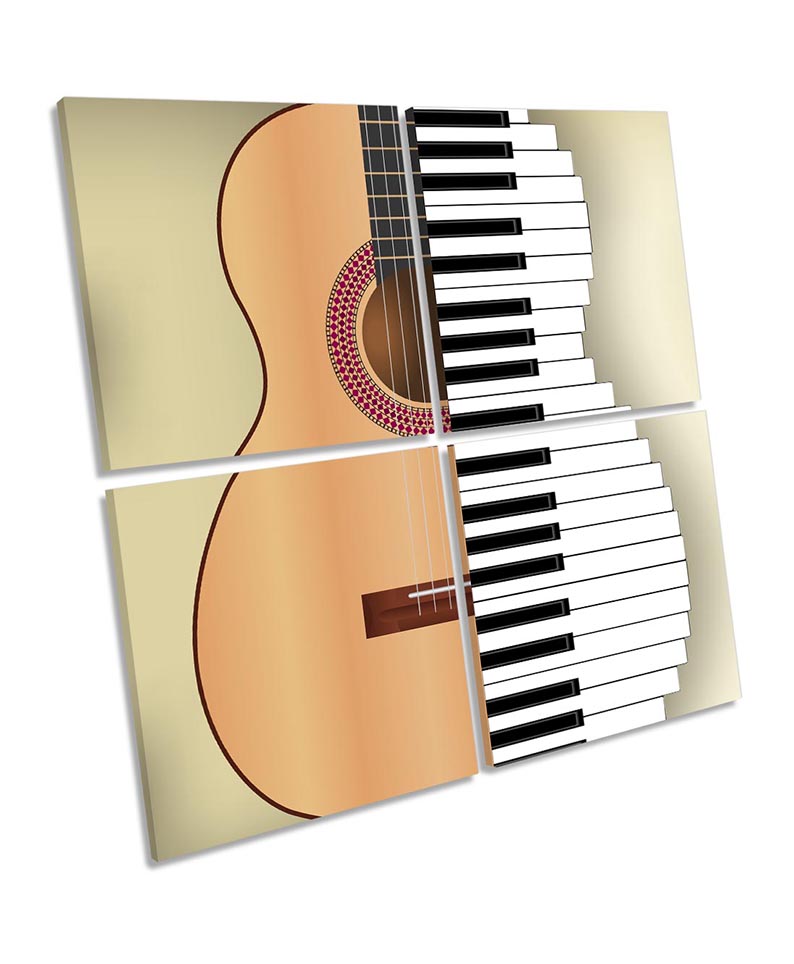 Guitar Piano Keys Music