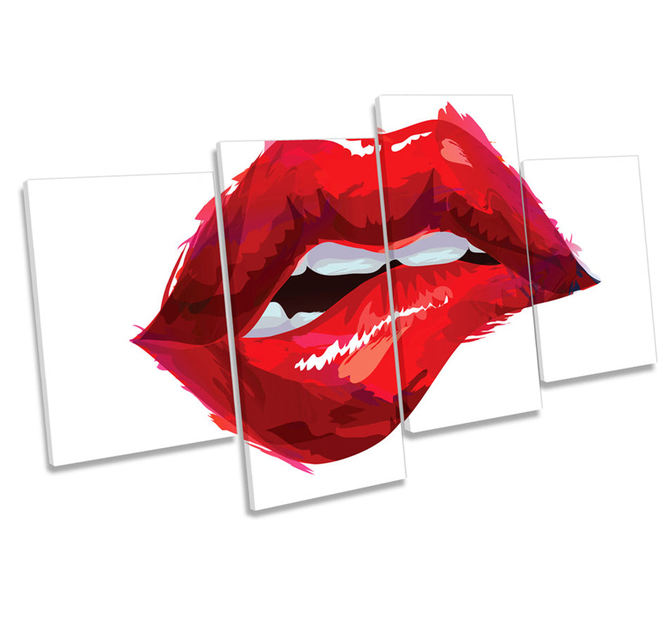 Lip Bite Kiss Fashion