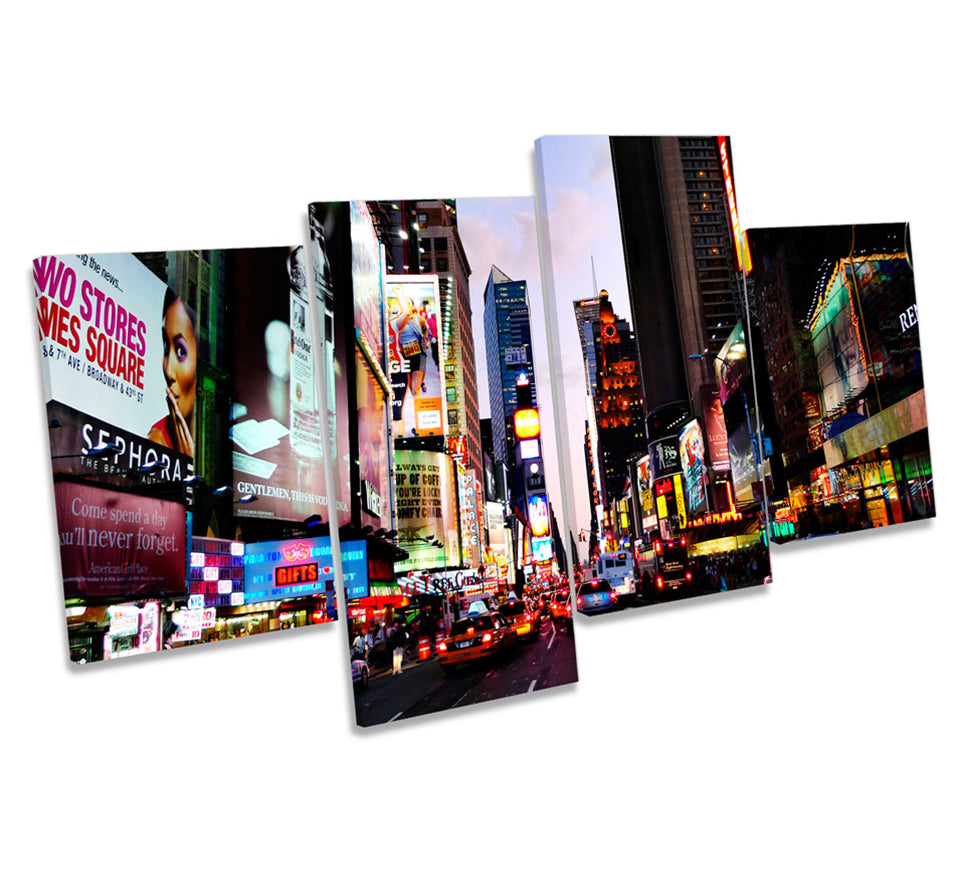 Times Square New York City Scene