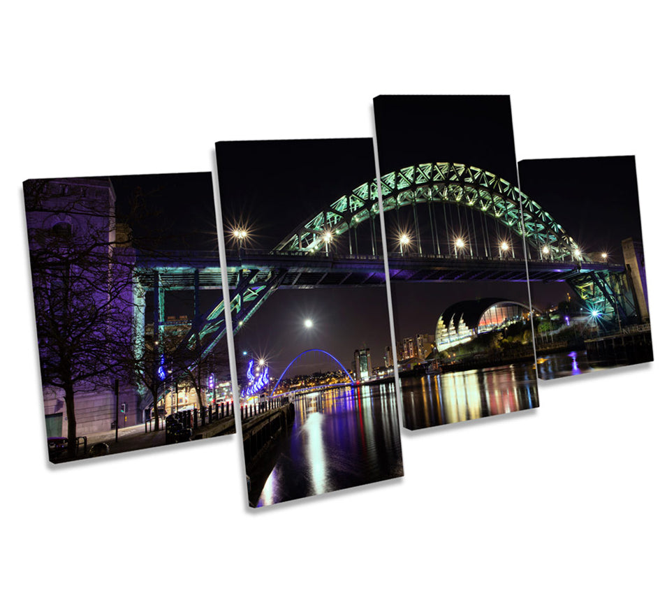 Newcastle River Tyne Bridge City