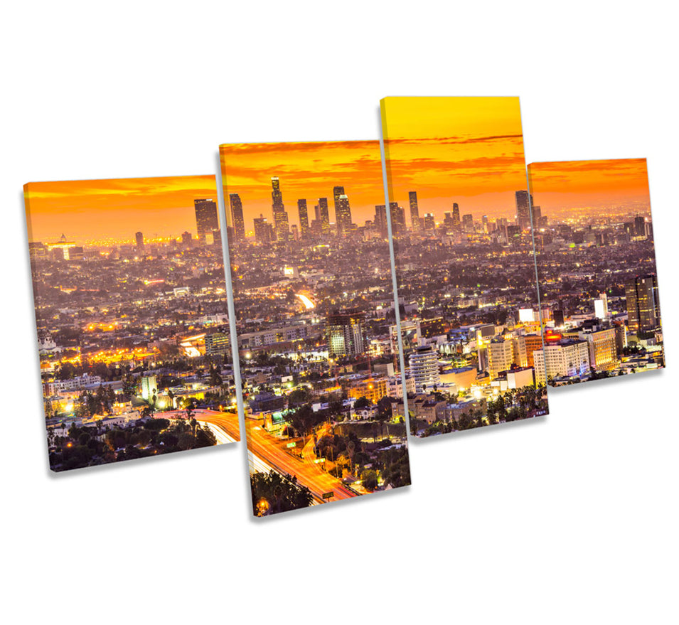Los Angeles Sunset City