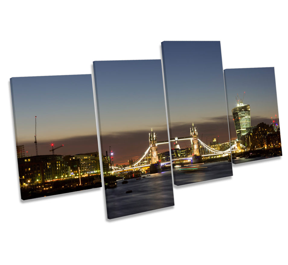 City of London Tower Bridge Skyline