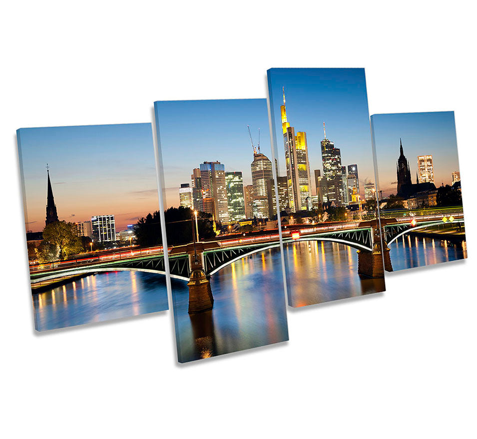 Frankfurt Germany Skyline