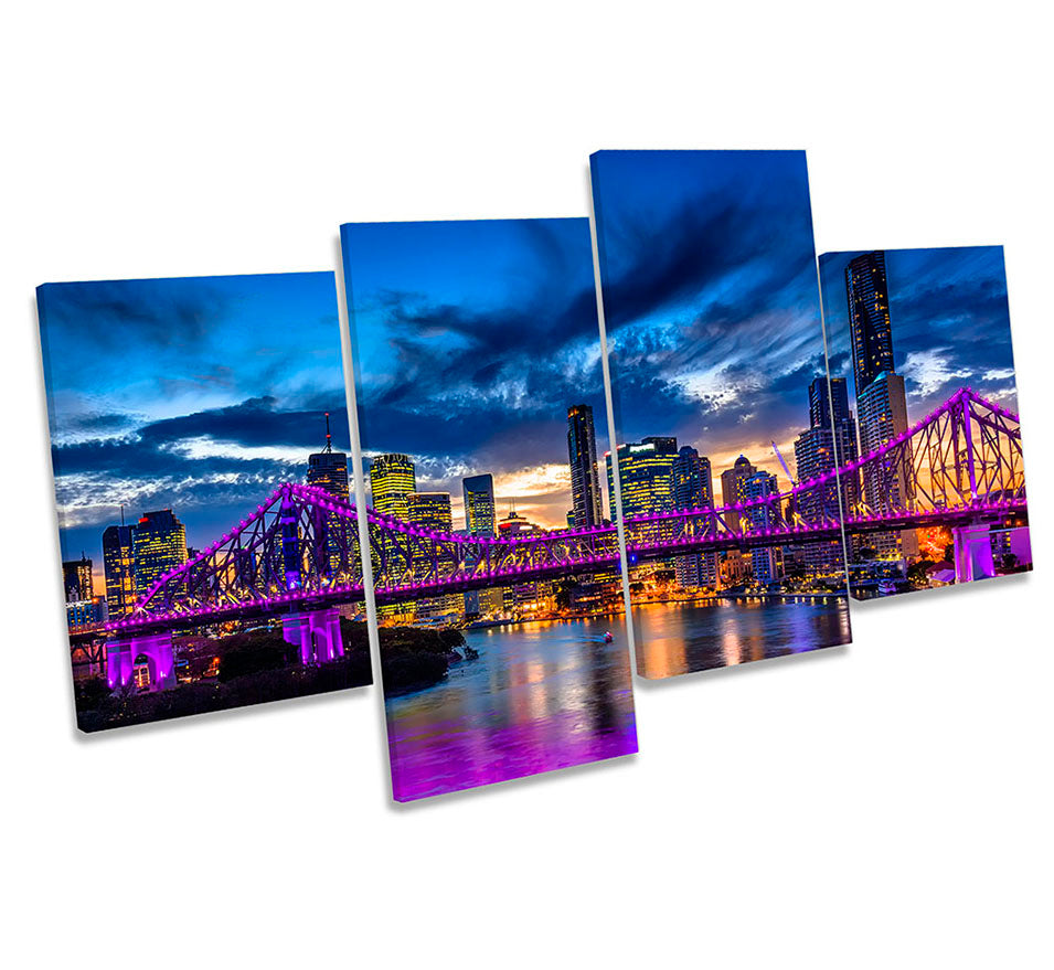 Brisbane Skyline City Australia