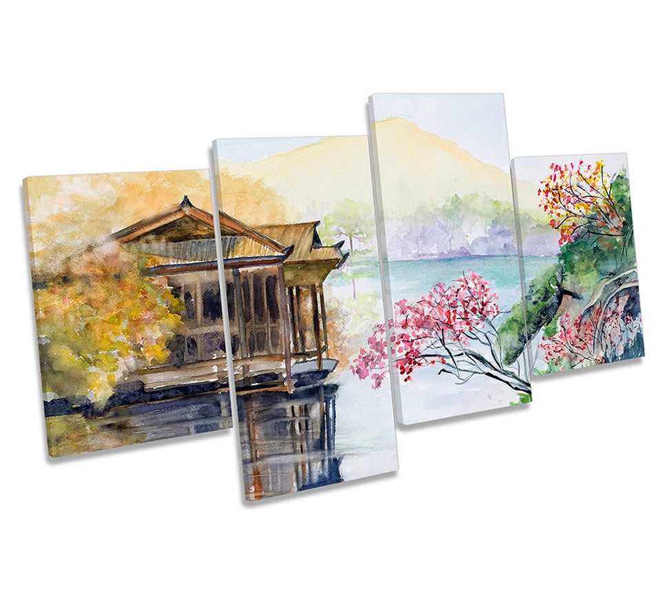 Chinese Landscape Watercolour