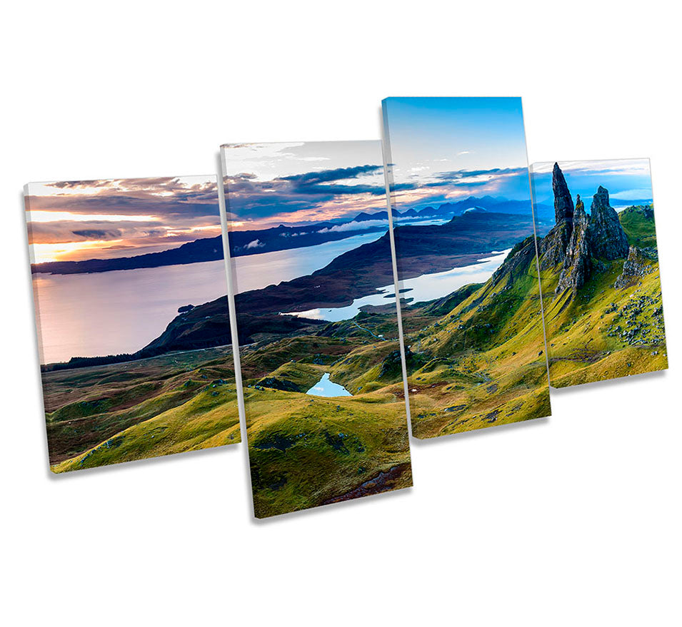 The Storr Isle of Skye Multi-Coloured