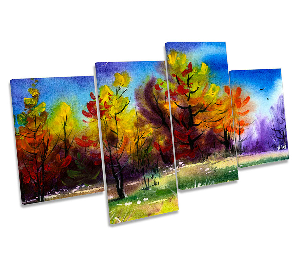 Autumn Landscape Repro Multi-Coloured