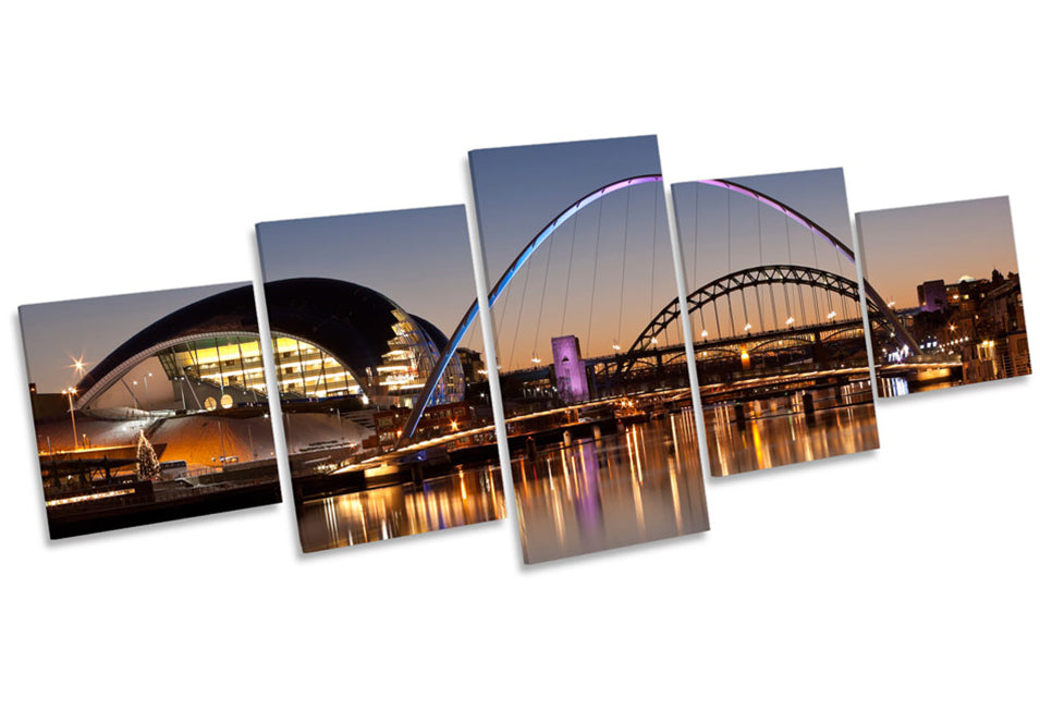 Newcastle Tyne Bridges River City