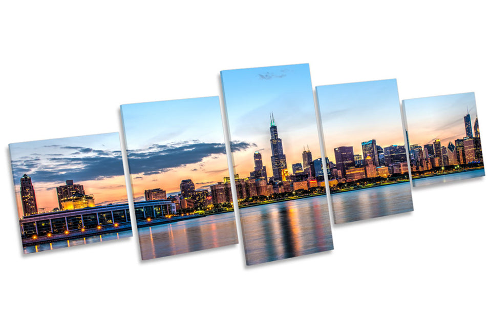 Chicago Skyline Illinois City