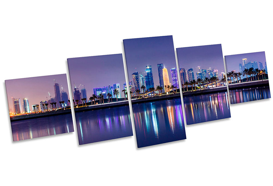 Doha Skyline City Qatar