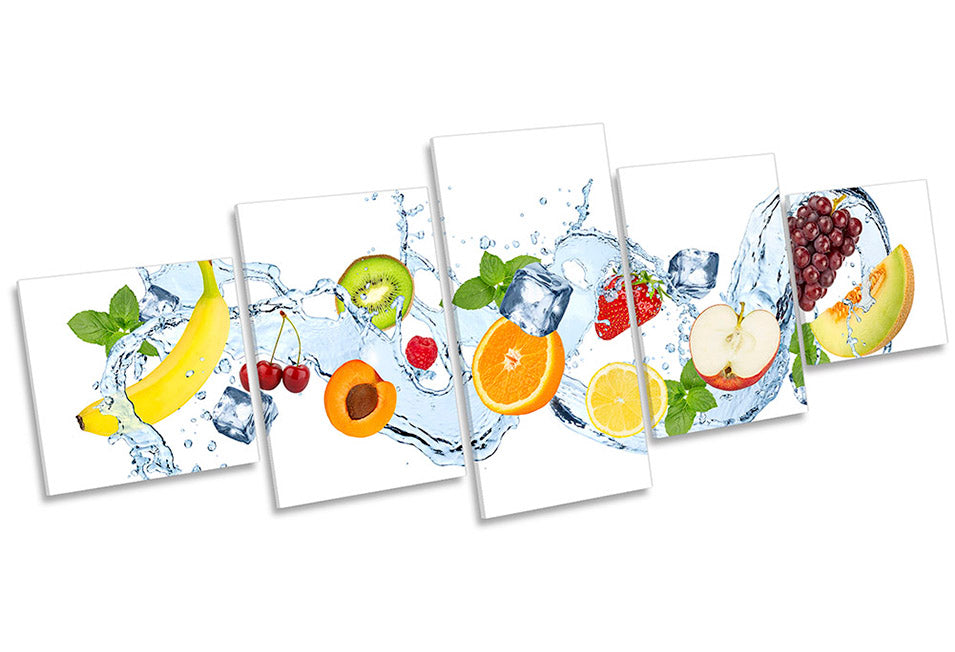Fruit Ice Cube Splash Kitchen Multi-Coloured