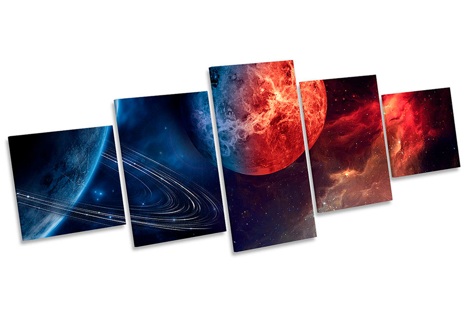 Astronomy Planets Space Multi-Coloured