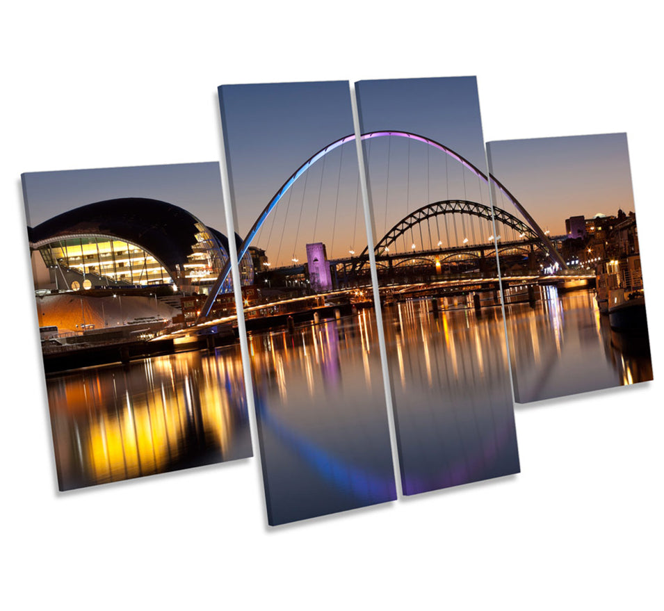 Newcastle Tyne Bridges River City