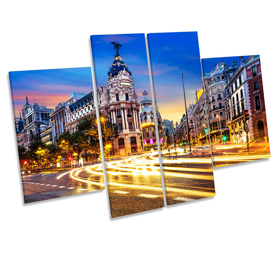 Madrid Spain Cityscape