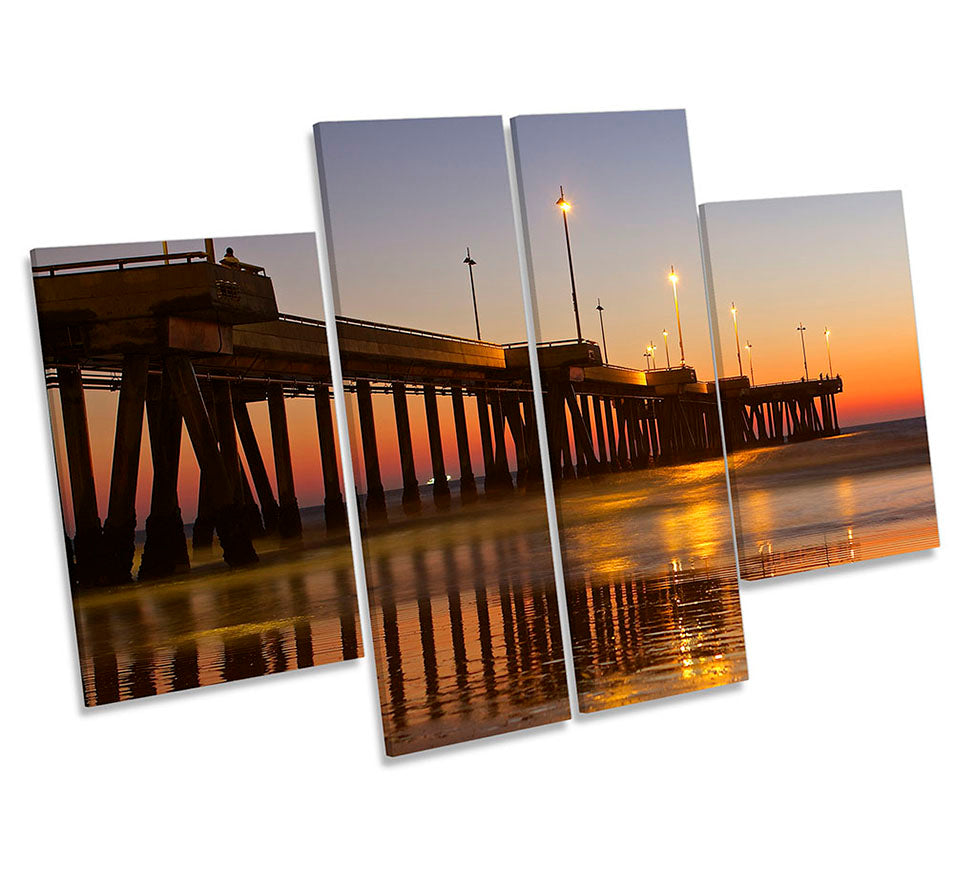 Venice Beach California Sunset