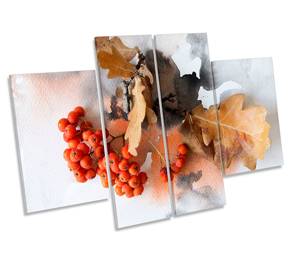 Autumn Berries Leaves Floral